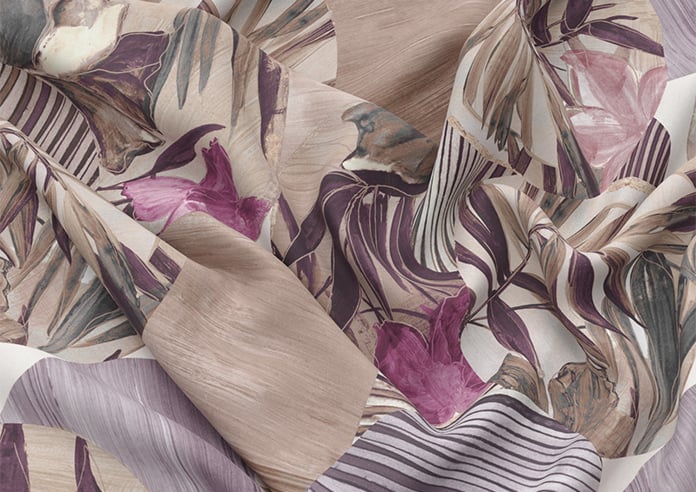 Osaka, Lotus - Motorised Roman Blind - Image 4